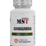 Ashwagandha KSM-66 – Standartizuotas Ašvagandos Ekstraktas 320mg | MST | 60 kaps.