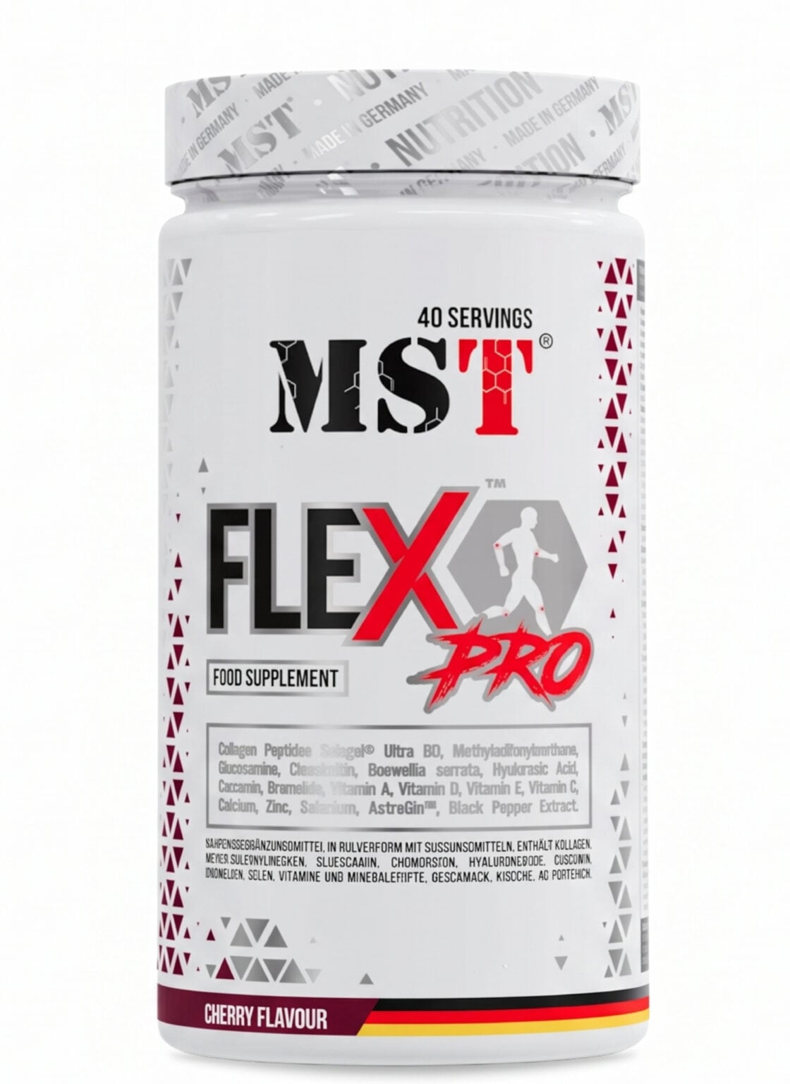 Flex Pro – Kompleksinis sąnarių papildas | MST | 600 g | Klinikinio lygio ilgaamžiškumo protokolas, Kolagenas grožiui ir sąnariams ir SVEIKATA papildas.