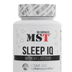 Sleep IQ – KSM-66 Ašvagandos ir Melatonino Kompleksas | MST | 30 kaps.