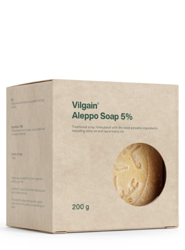 Vilgain Aleppo Soap 5% Laurel Oil maisto papildas sportininkams ir aktyviam gyvenimo būdui.