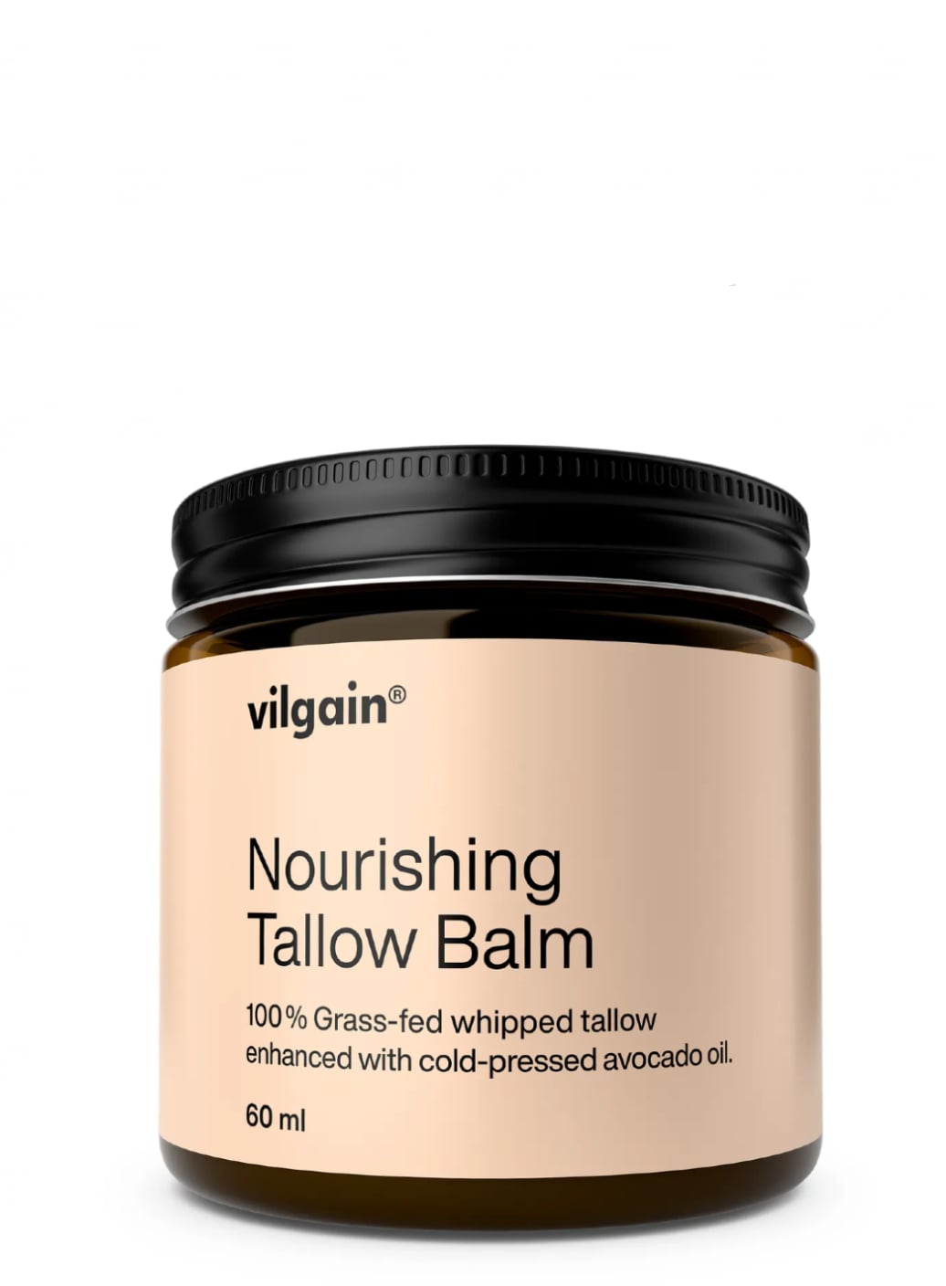 Organic Nourishing Tallow Balm – Maitinamasis odos balzamas | Vilgain | 60 ml - Moksliškai pagrįstas veiksmingumas Organic Nourishing Tallow Balm – Maitinamasis odos balzamas | Vilgain | 60 ml | Klinikinio lygio ilgaamžiškumo protokolas, Sveika Higiena ir SVEIKATA papildas.