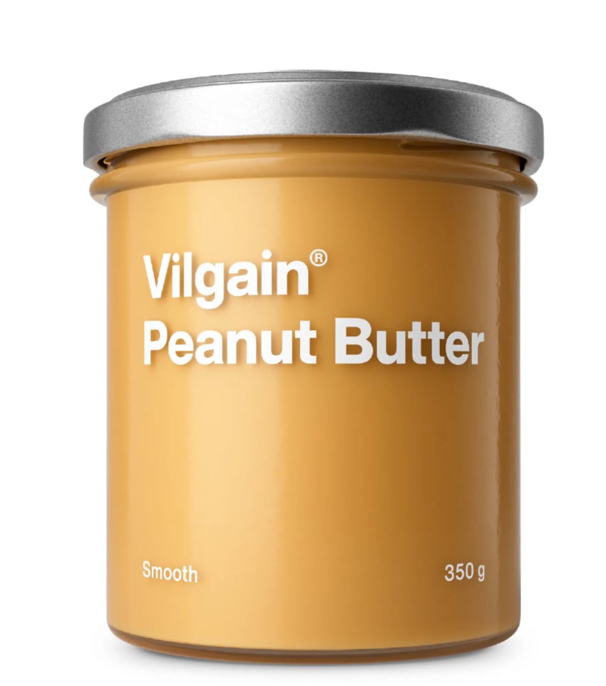 Vilgain Organic Peanut Butter gardus užkandis kasdieniam energijos balansui.