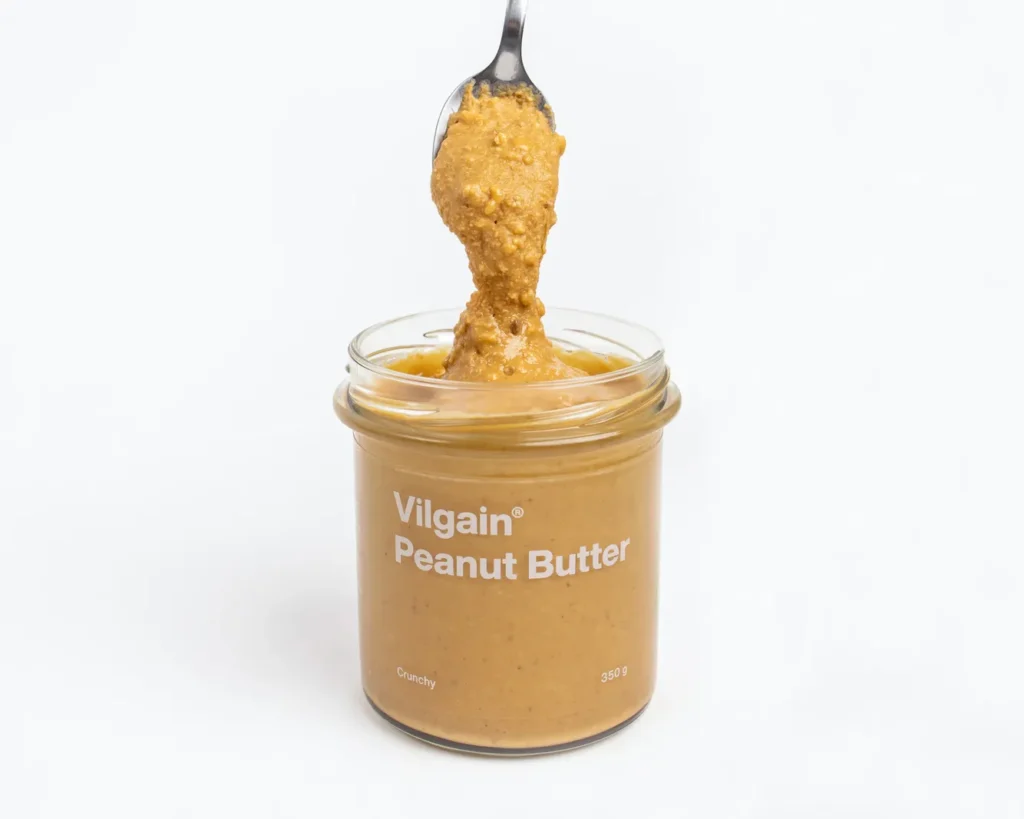 Organic Peanut Butter – Ekologiškas švelniai skrudintų žemės riešutų sviestas | Vilgain | 350 g - produkto nuotrauka 2, FUNKCINIS MAISTAS ir Visos Prekės.