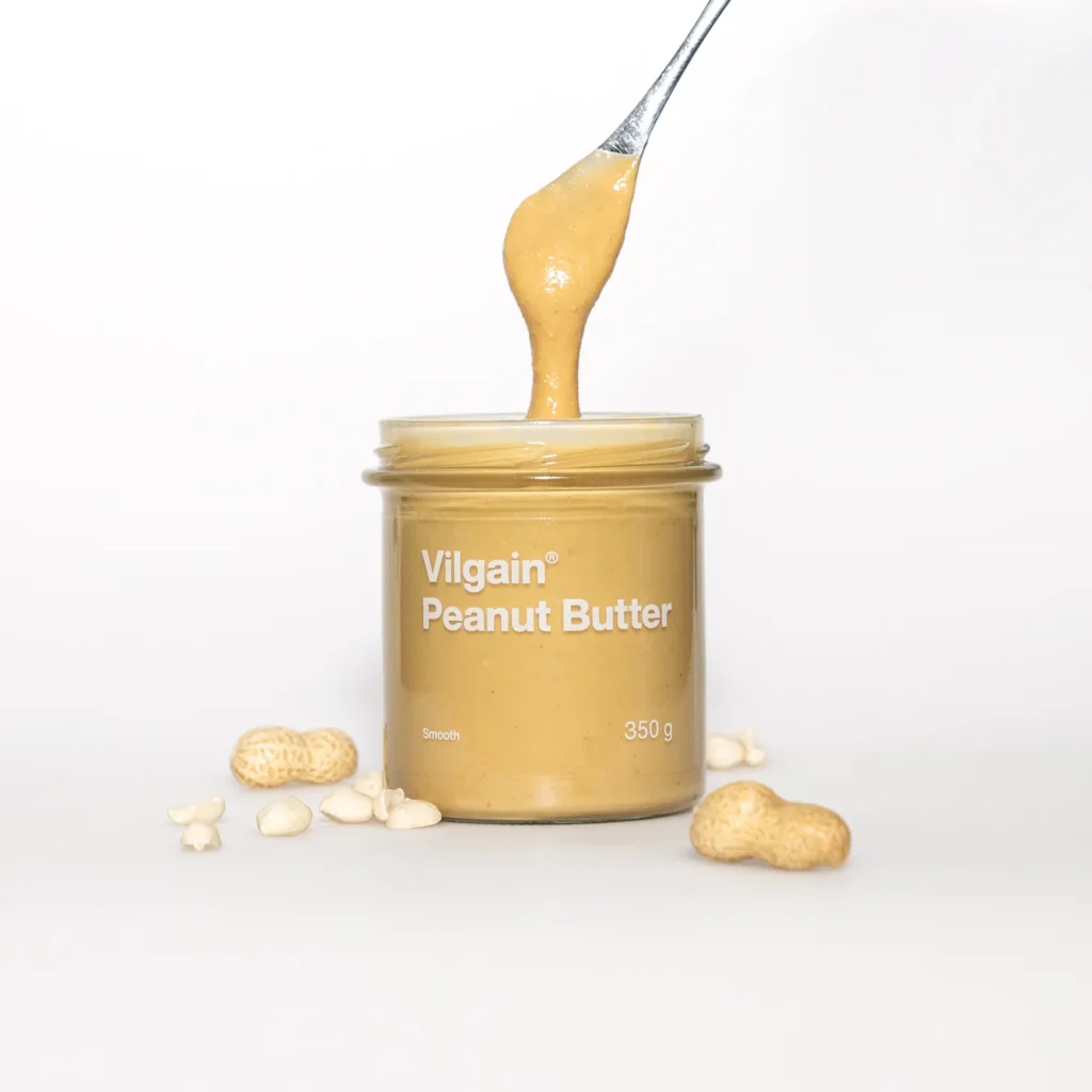 Organic Peanut Butter – Ekologiškas švelniai skrudintų žemės riešutų sviestas | Vilgain | 350 g - produkto nuotrauka 4, FUNKCINIS MAISTAS ir Visos Prekės.