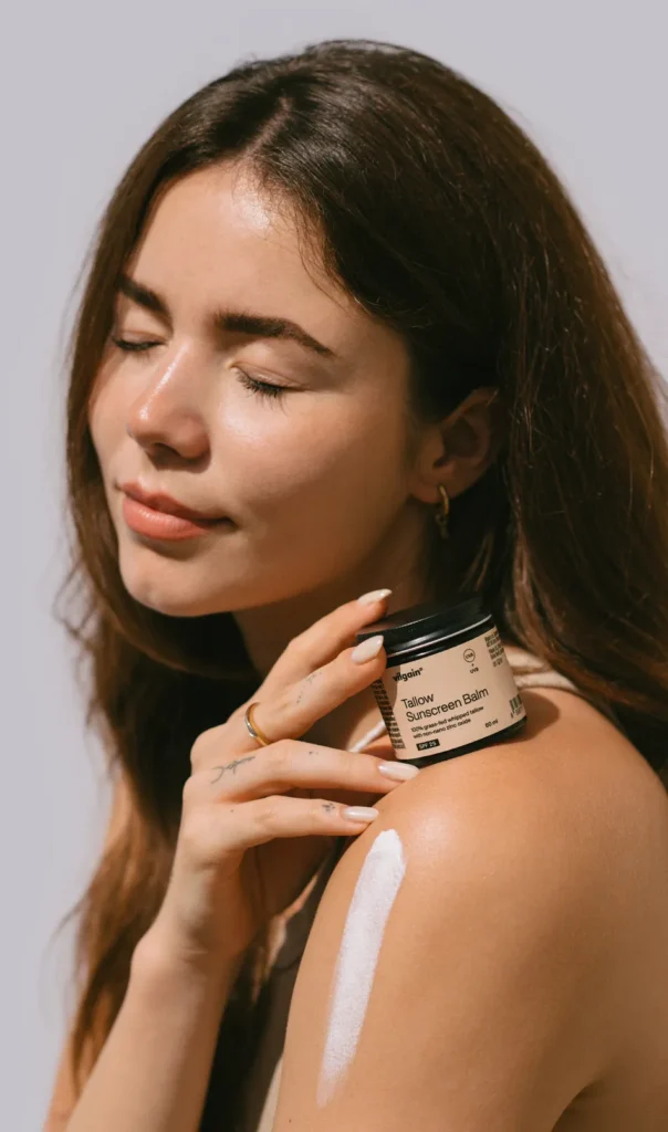Tallow Sunscreen Balm SPF 25 – Apsauginis balzamas nuo saulės | Vilgain | 60 ml - Moksliškai pagrįstas veiksmingumas Tallow Sunscreen Balm SPF 25 – Apsauginis balzamas nuo saulės | Vilgain | 60 ml - produkto nuotrauka 3, SVEIKATA ir Sveika Higiena.