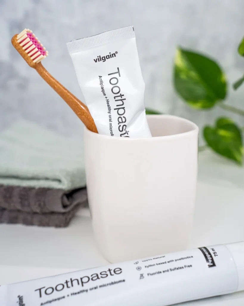 Vilgain Toothpaste – Burnos mikrobiotą palaikanti dantų pasta | Vilgain | 75 ml - produkto nuotrauka 1, Sveika Higiena ir SVEIKATA.