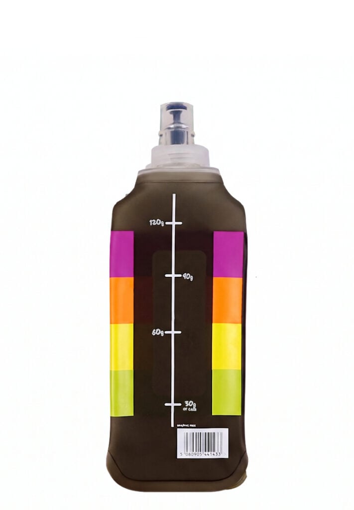 Precision Hydration Flow Bottle 120 minkštas sportinis buteliukas sportininkams ir aktyviam gyvenimo būdui.